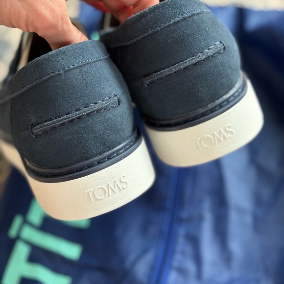 NWT TOMS Navi TRVL LITE Havana Loafer navy blue size 9.5 men’s